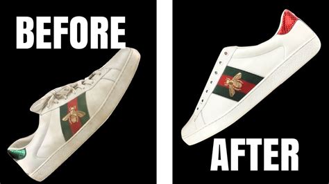 how to clean gucci shoes|cleaning gucci shoes.